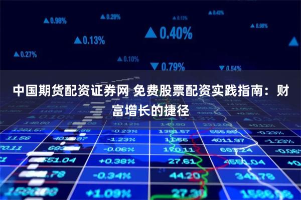 中国期货配资证券网 免费股票配资实践指南：财富增长的捷径